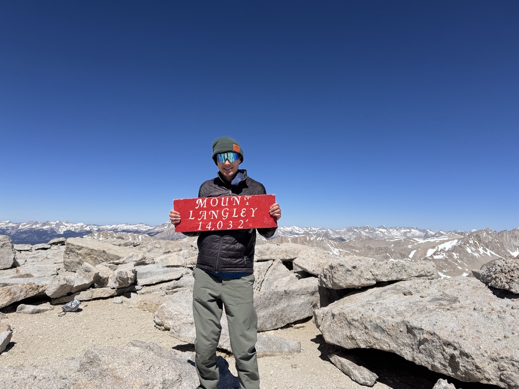 Summit of Mount Langley